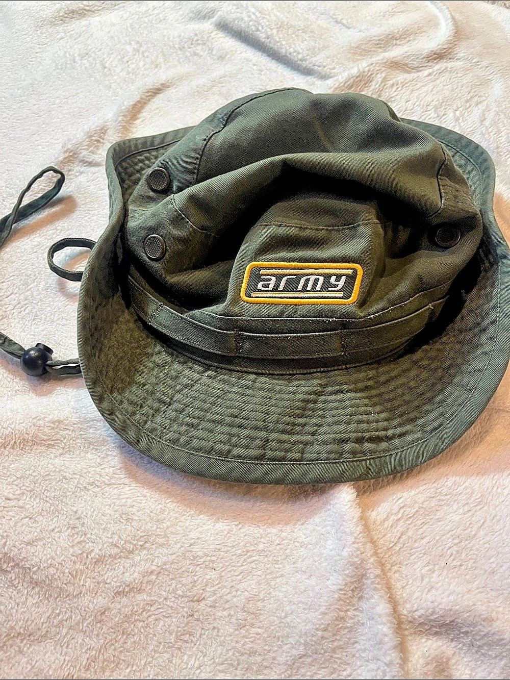 Vintage army Boonie Hat in Green
